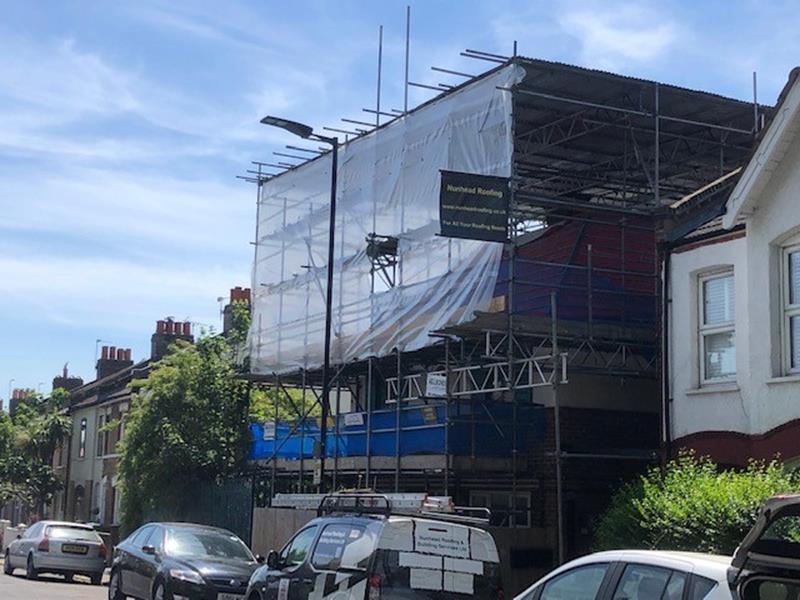 Example of roof that Nunhead can repair or replace